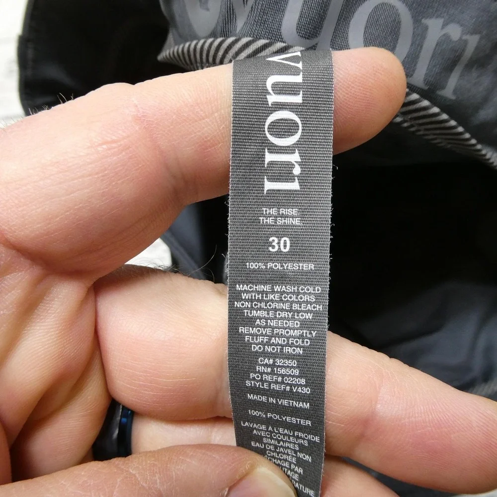 Vuori Pants Mens 30x29 Gray The‎ Rise The Shine Performance Golf Casual V430